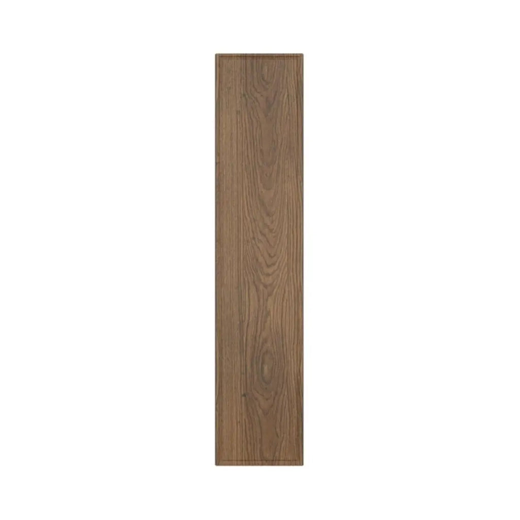 Colonna bagno SAVIA 140 cm marrone e nero – 1 porta e ripostigli