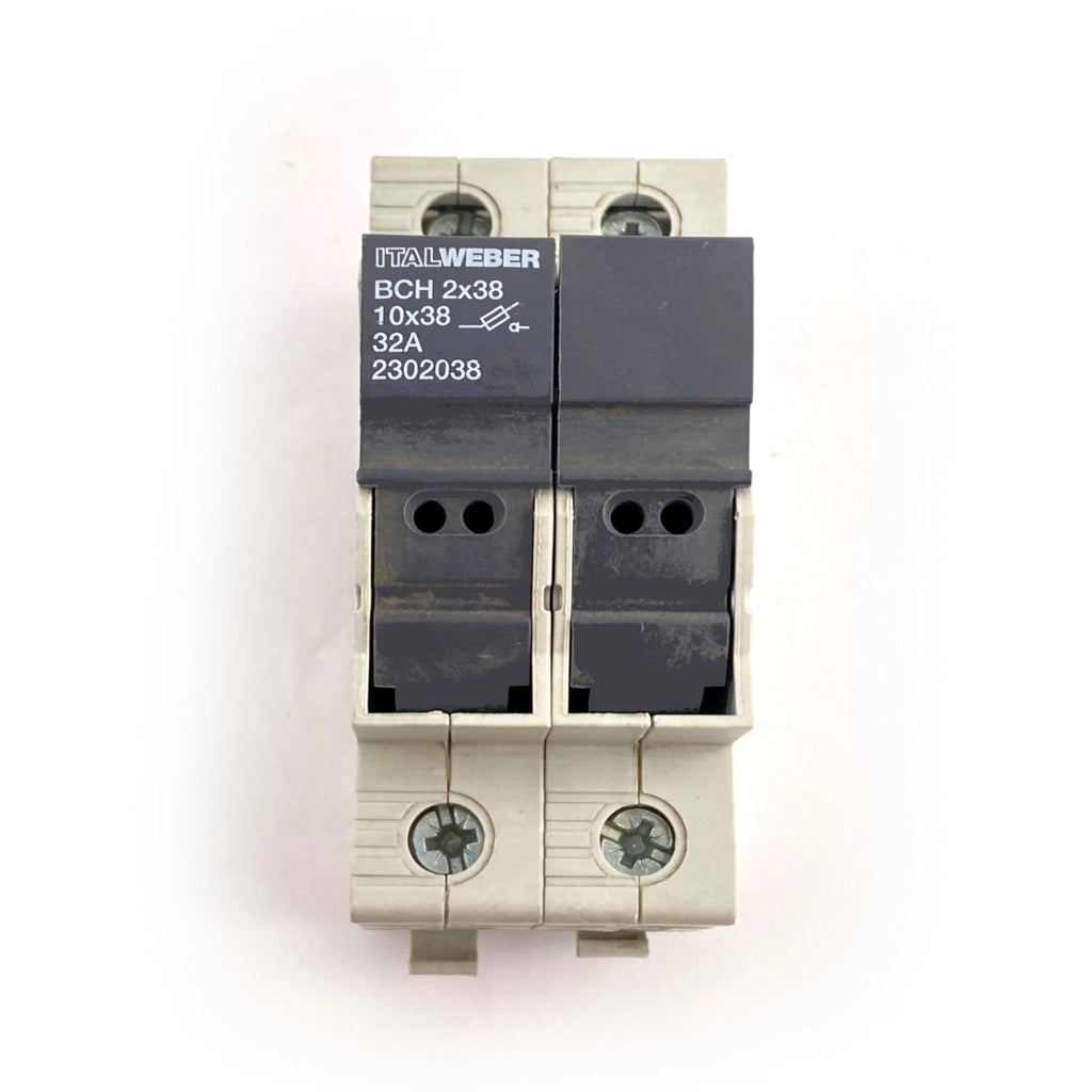 Porta fusibile sezionatore 2P 32A 10X38 Italweber