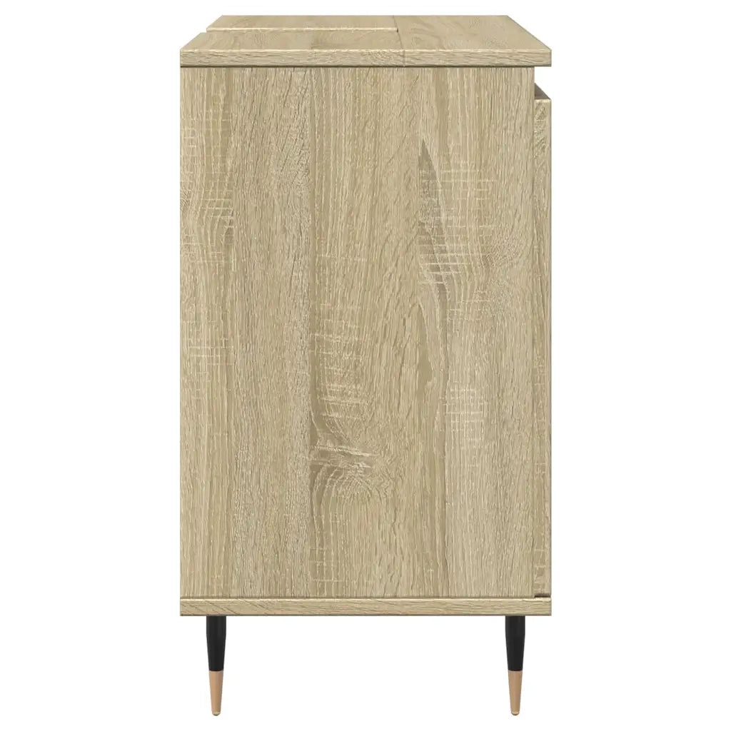 Mobile da Bagno Rovere Sonoma 58x33x60 cm in Legno Multistrato 849673
