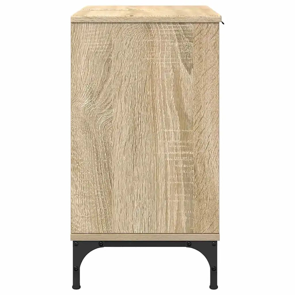 Armadio per Lavabo da Bagno Rovere Sonoma 60,5 x 33,5 x 61 cm