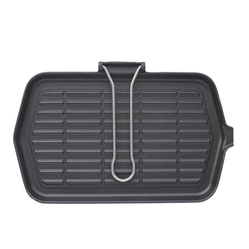 BISTECCHIERA DIETELLA IN GHISA INOSSIDABILE 23 X 36 CM PER FORNELLI A GAS, ELETTRICI E PIASTRE A INDUZIONE