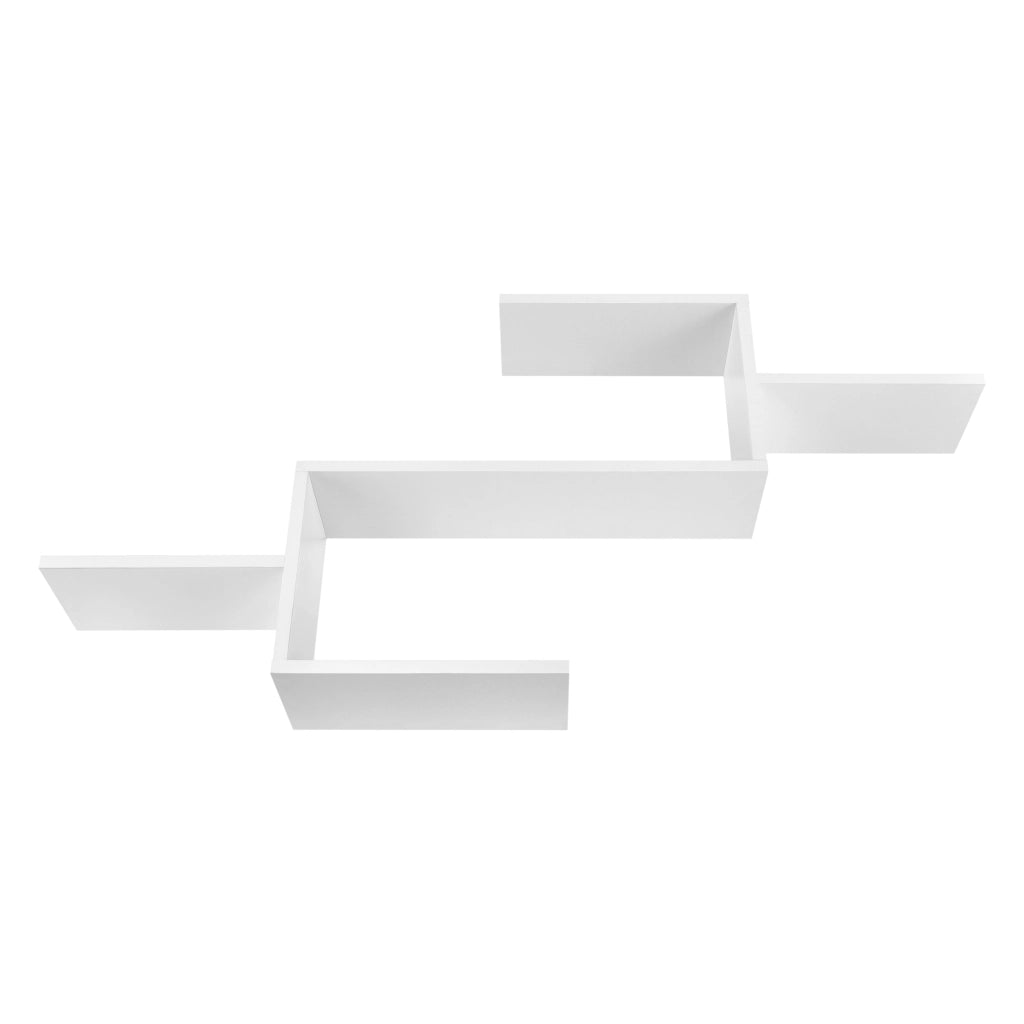 Mensola da Parete Flekkefjord con 5 Ripiani 104 x 15 x 50 cm - Bianco [en.casa]