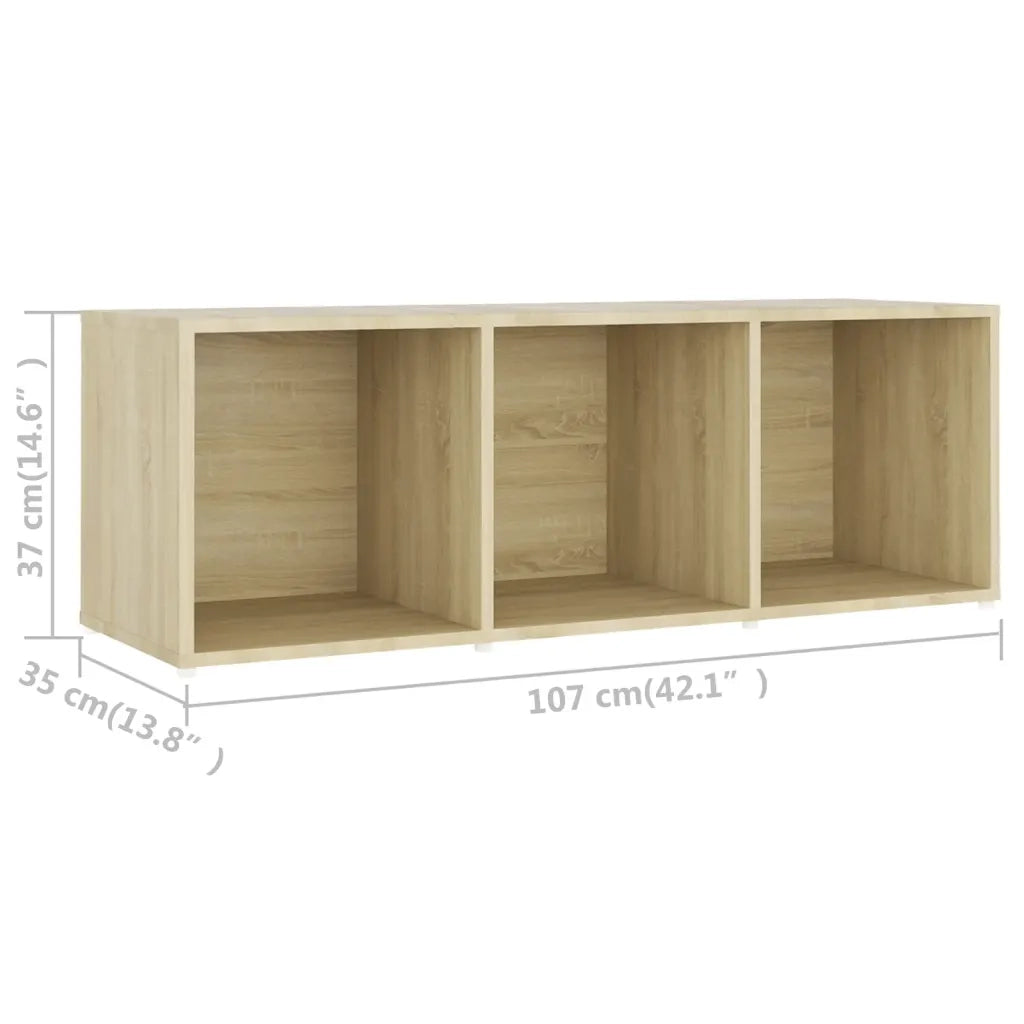 Mobili TV 2 pz Rovere Sonoma 107x35x37 cm in Legno Multistrato 3079910