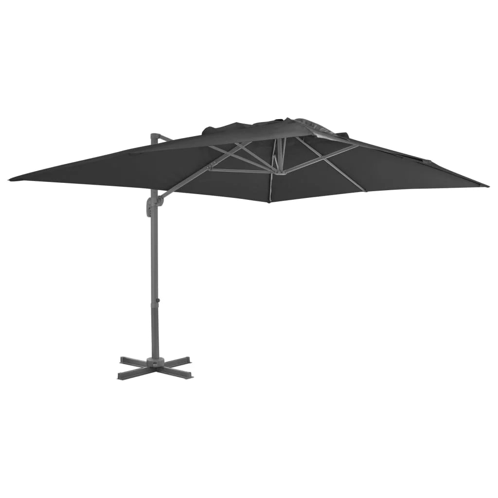 Ombrellone con base portatile 4 m antracite 02_0008047