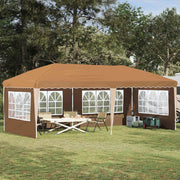 Tenda per feste a pop-up 575 x 289 x 245 cm Beige 42019793