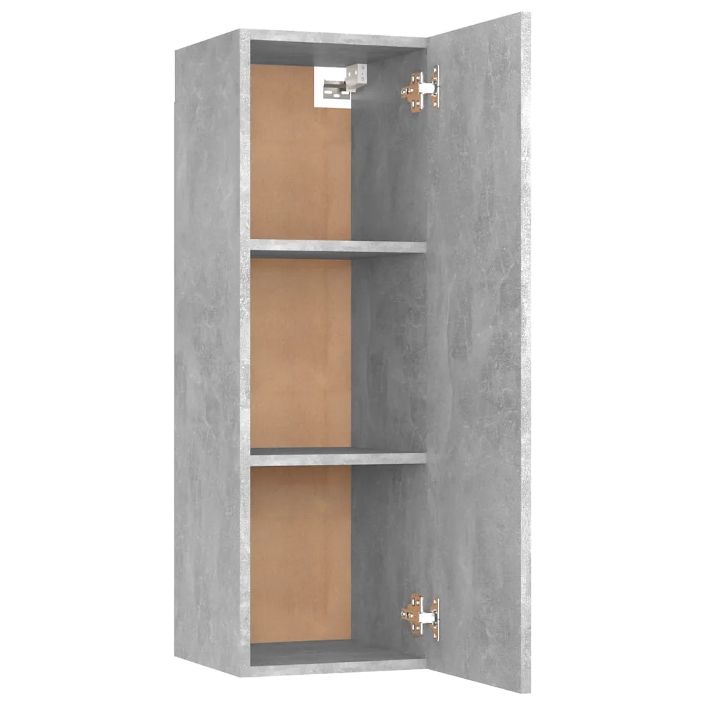 Mobile TV Grigio Cemento 30,5x30x90 cm in Truciolato cod mxl 18922