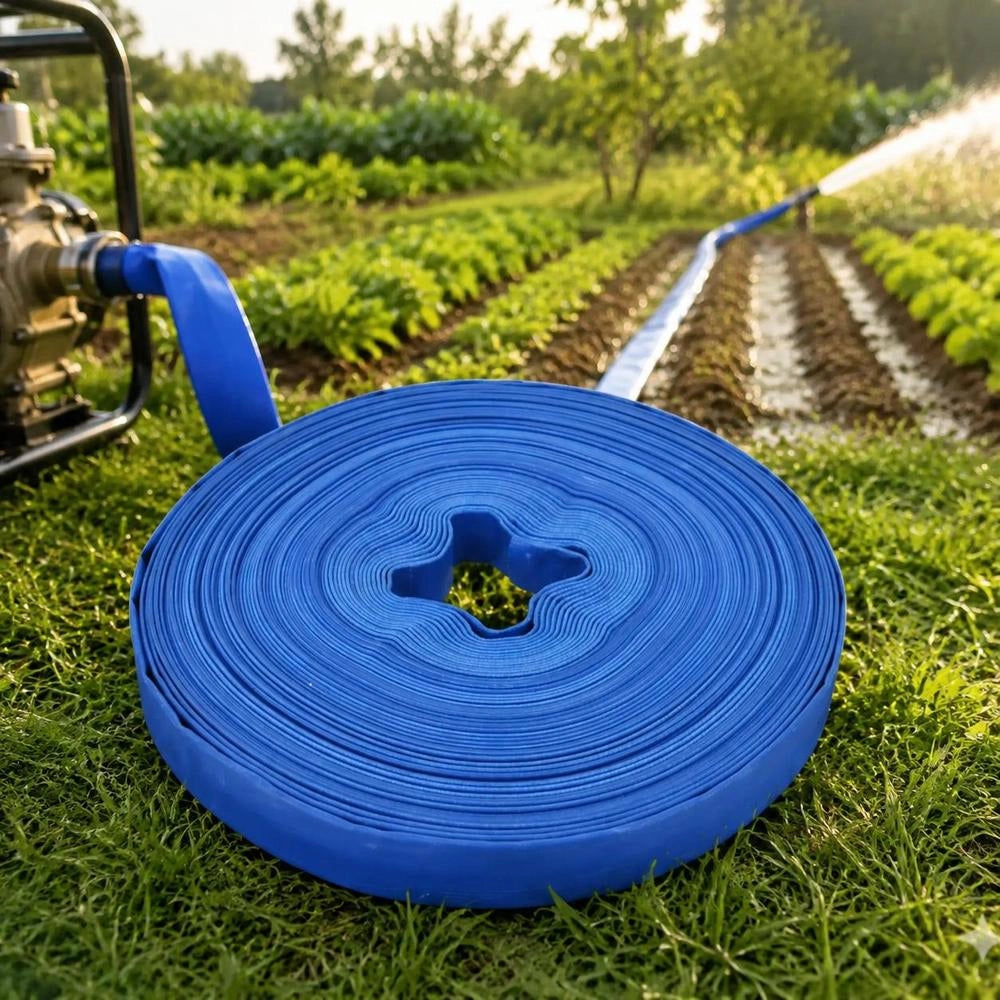 Flat Water Hose 50 M 1 Inch PVC