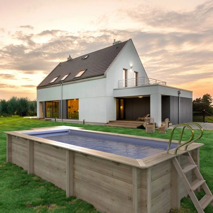 Piscina in legno NaturalWood URBAN - 6,50 x 3,50 x h.1,33 m