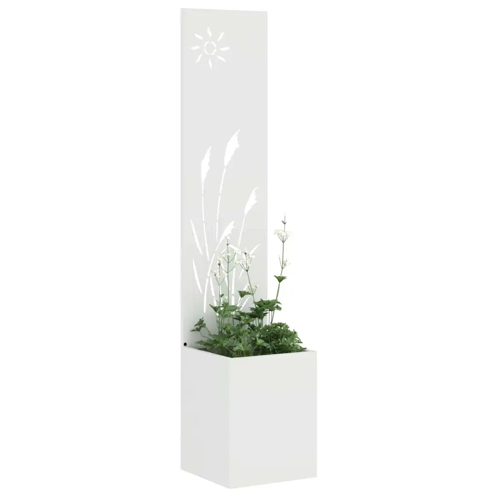 Schermo per privacy in giardino Traforo Bianco 32 x 150 cm CFW5942729