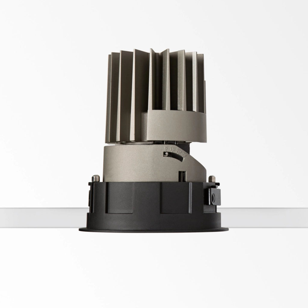 ZEUS ROUND CORNICE CON BORDO TONDA 21 W BIANCA 10,9CM
