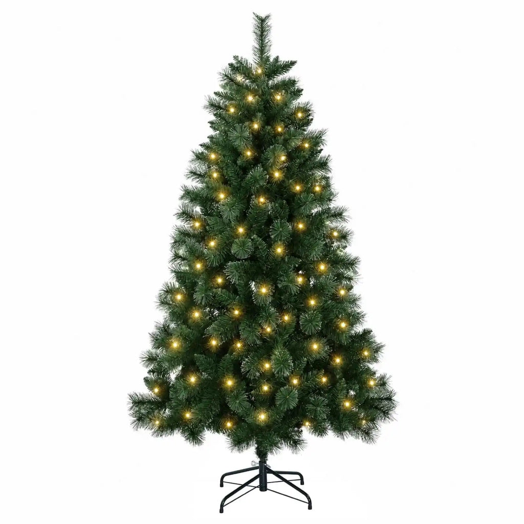 Albero di Natale artificiale 240 cm 300 LED Bianco caldo 3461279