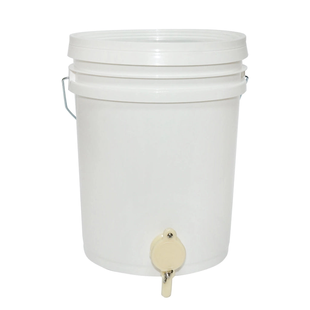 Maturatore per miele da 20 litri in plastica con rubinetto