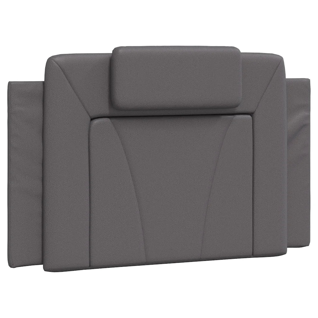 Giroletto con Luci LED Grigio 90x190 cm in Similpelle