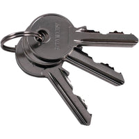 Lucchetto Rettangolare Baionetta in Acciaio Temperato con 3 Chiavi 50 mm Stanley