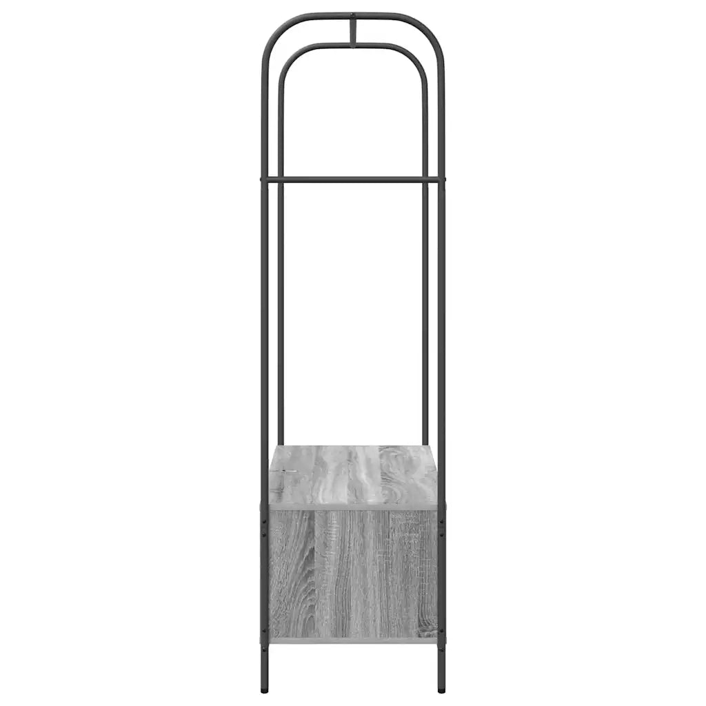 Stendibiancheria Grigio 100 x 44 x 160 cm Legno multistrato 868454