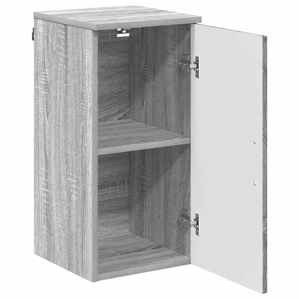 Mobile da Bagno con porta Grigio Sonoma 30 x 31,5 x 61 cm 883350