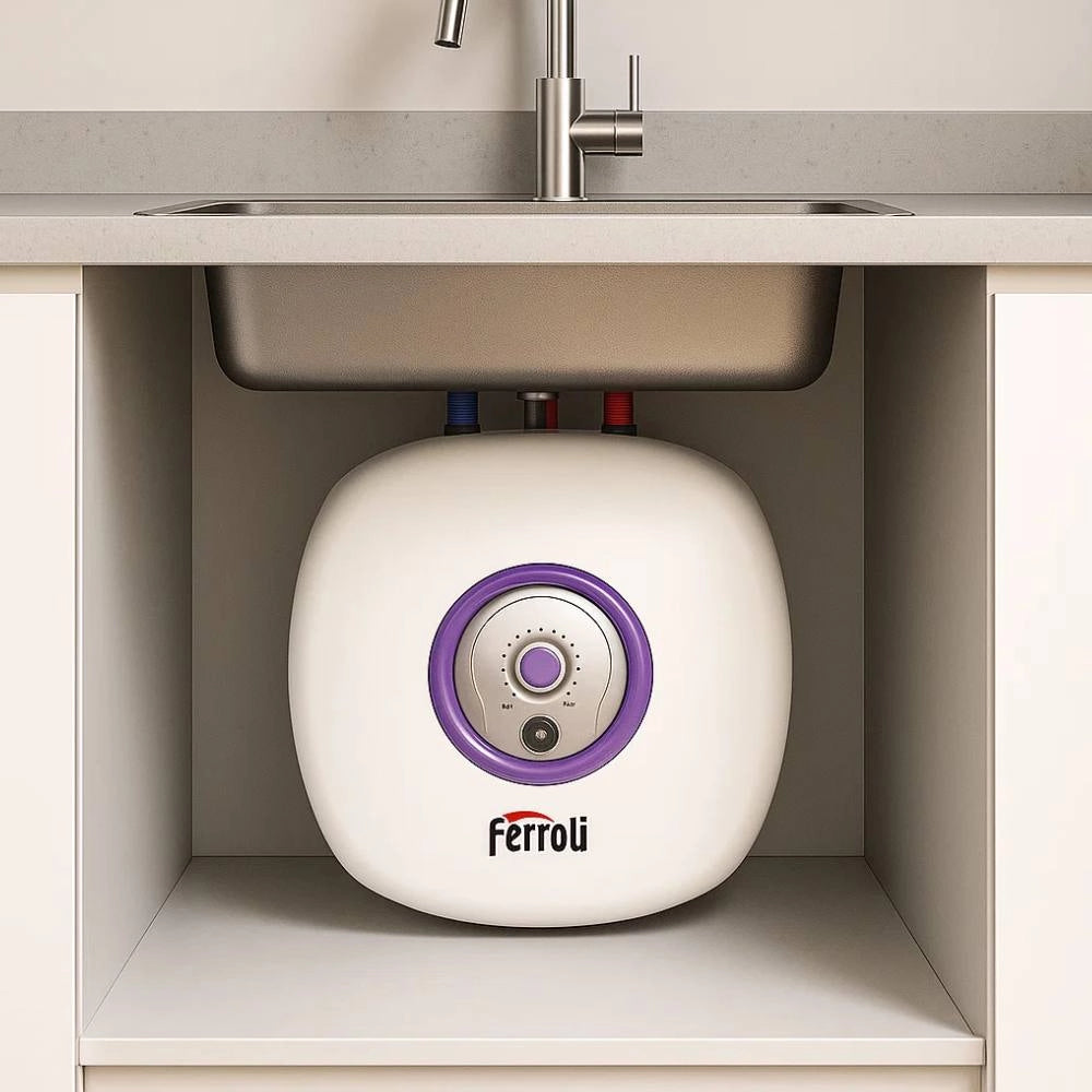 Scaldacqua elettrico sottolavello ferroli bravo pratico e affidabile *** capacità 10 litri, confezione 1