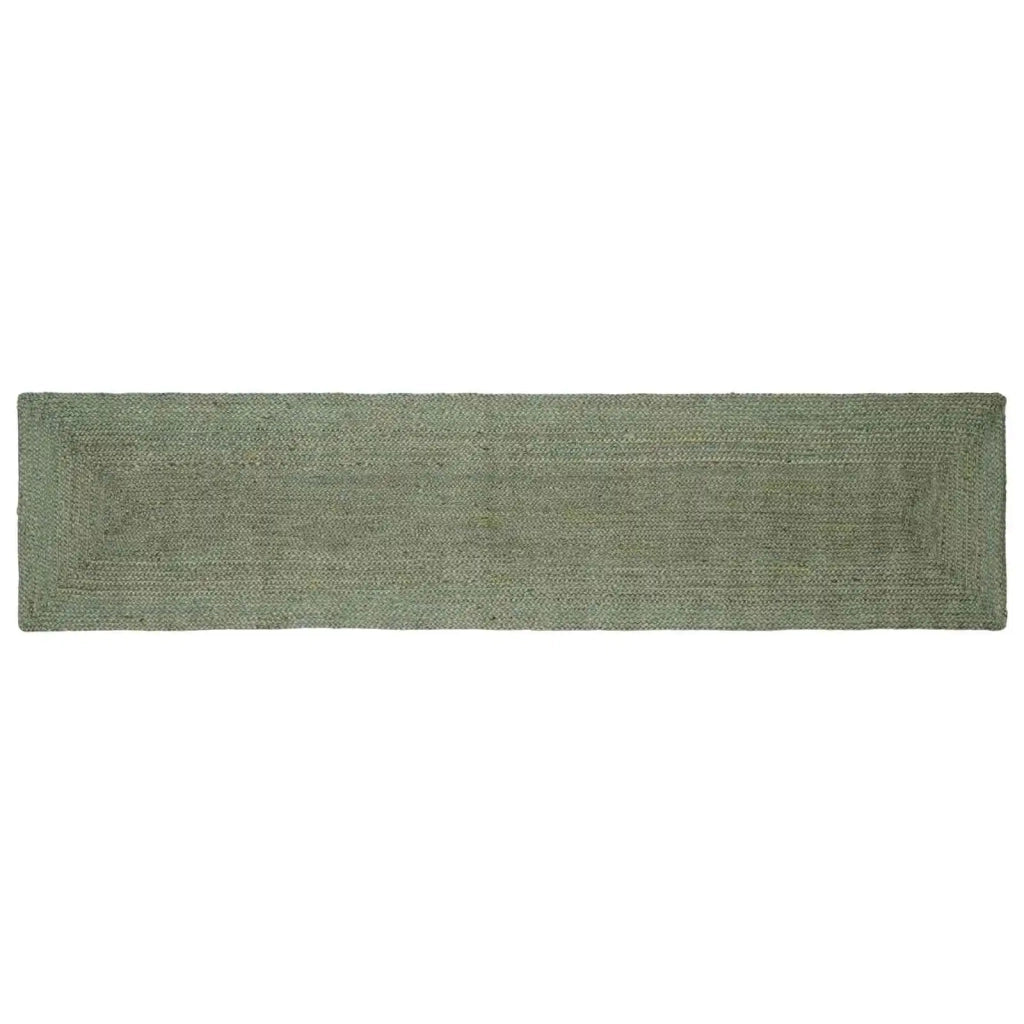 Tappeti per area Rettangolare Verde Oliva 60 x 300 cm Juta