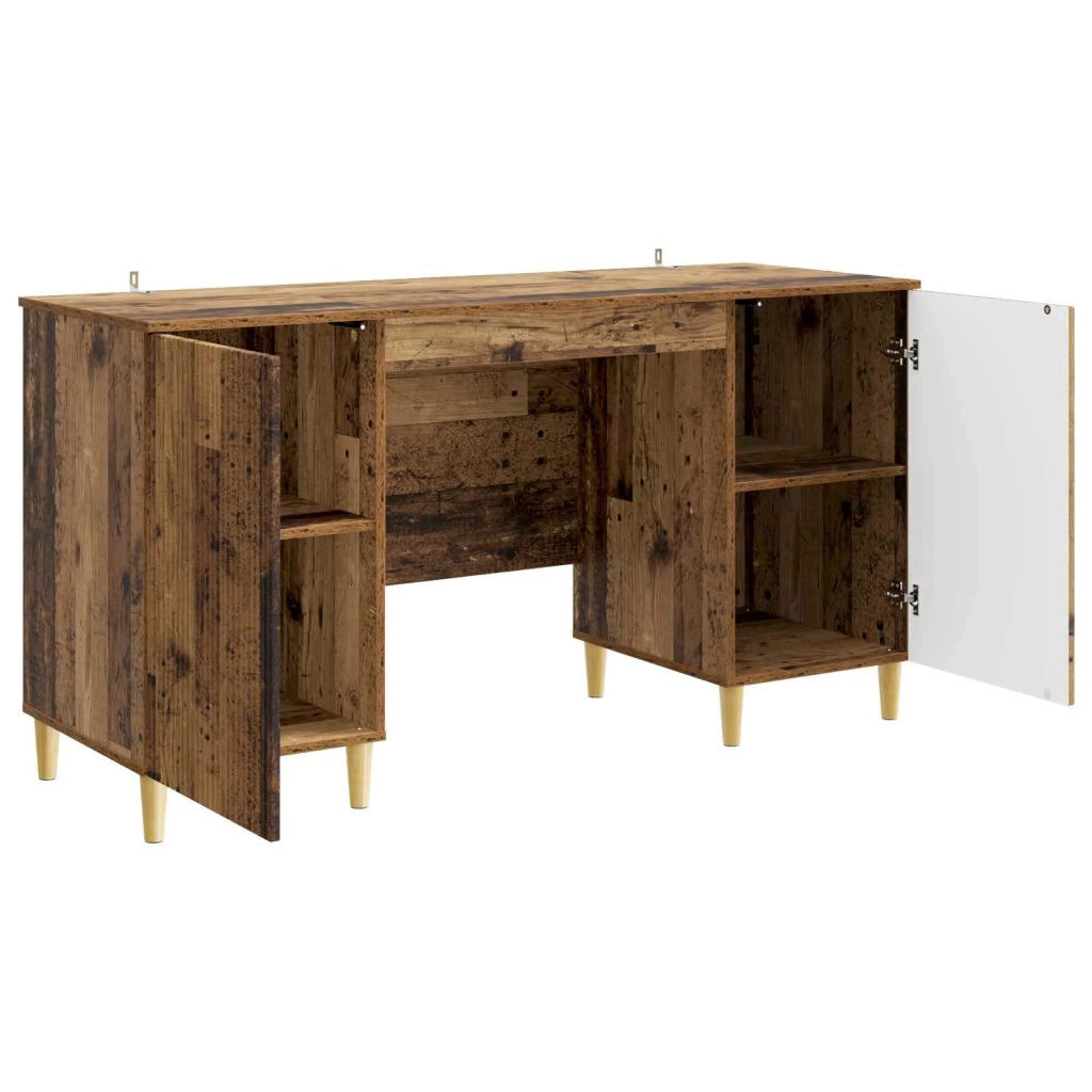 Scrivania Legno antico 142,5 x 50 x 75 cm Legno ingegnerizzato 3414601