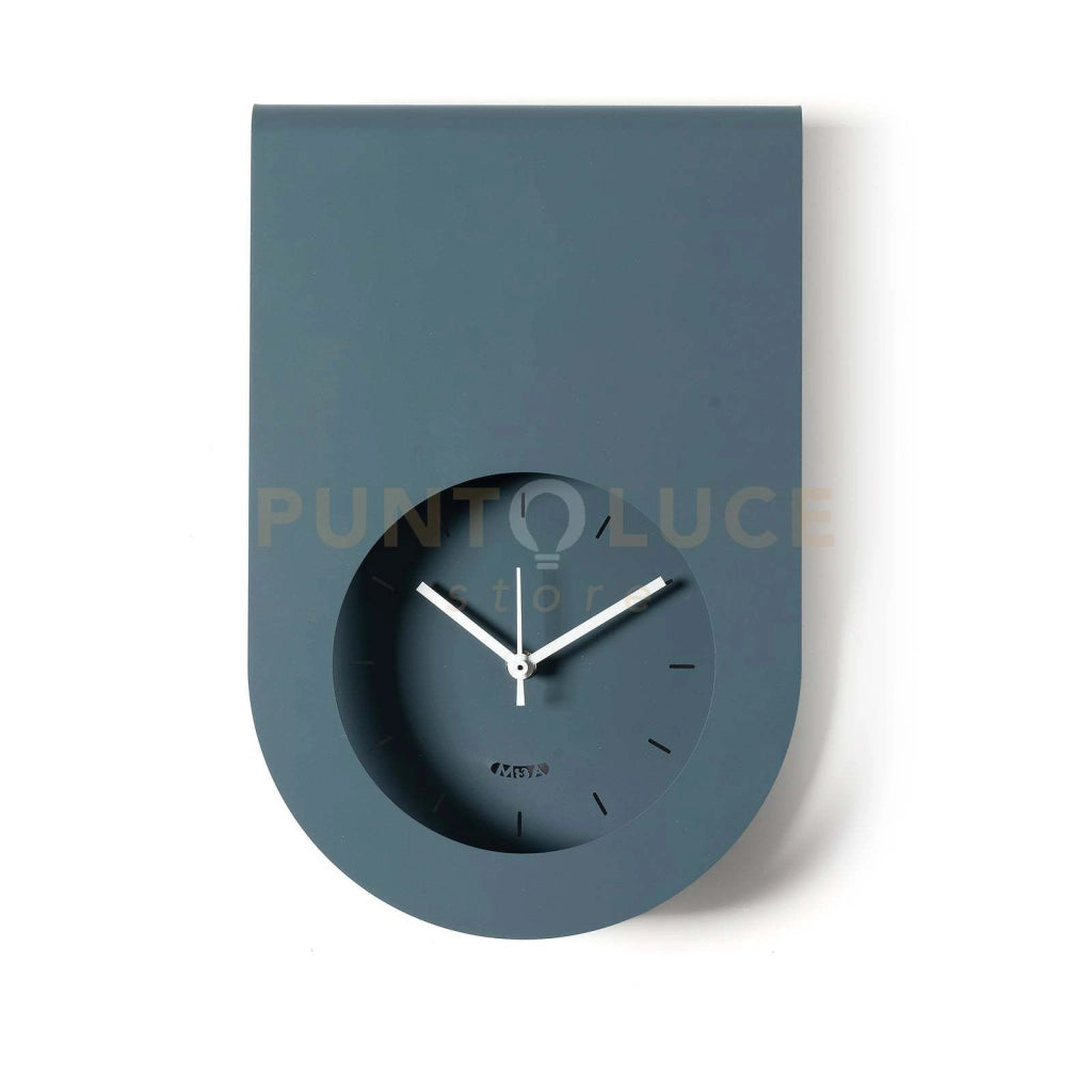 Orologio di design minimal Lembo Petrolio