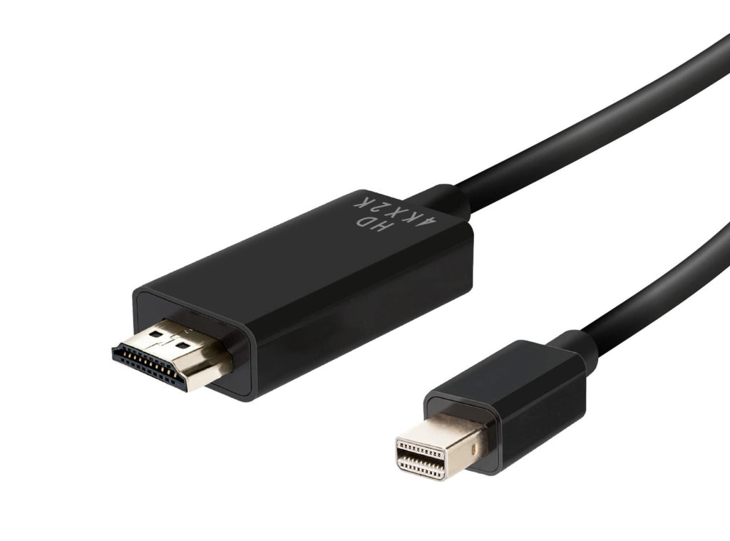 Cavo Mini DisplayPort a HDMI 1.5m Full HD 4K - Cavo Adattatore Mini DP Thunderbolt 2 Maschio a HDMI Maschio per Microsoft Surface Pro, Lenovo ThinkPad, MacBook Air Pro, Dell, HP e PC a Monitor TV