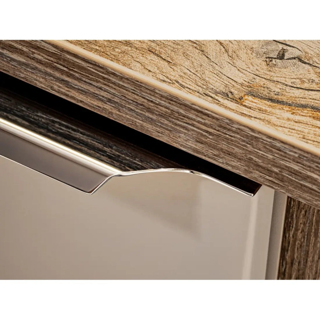 Mobile sottolavabo VANTA taupe 60 cm – modello sospeso con 2 cassetti