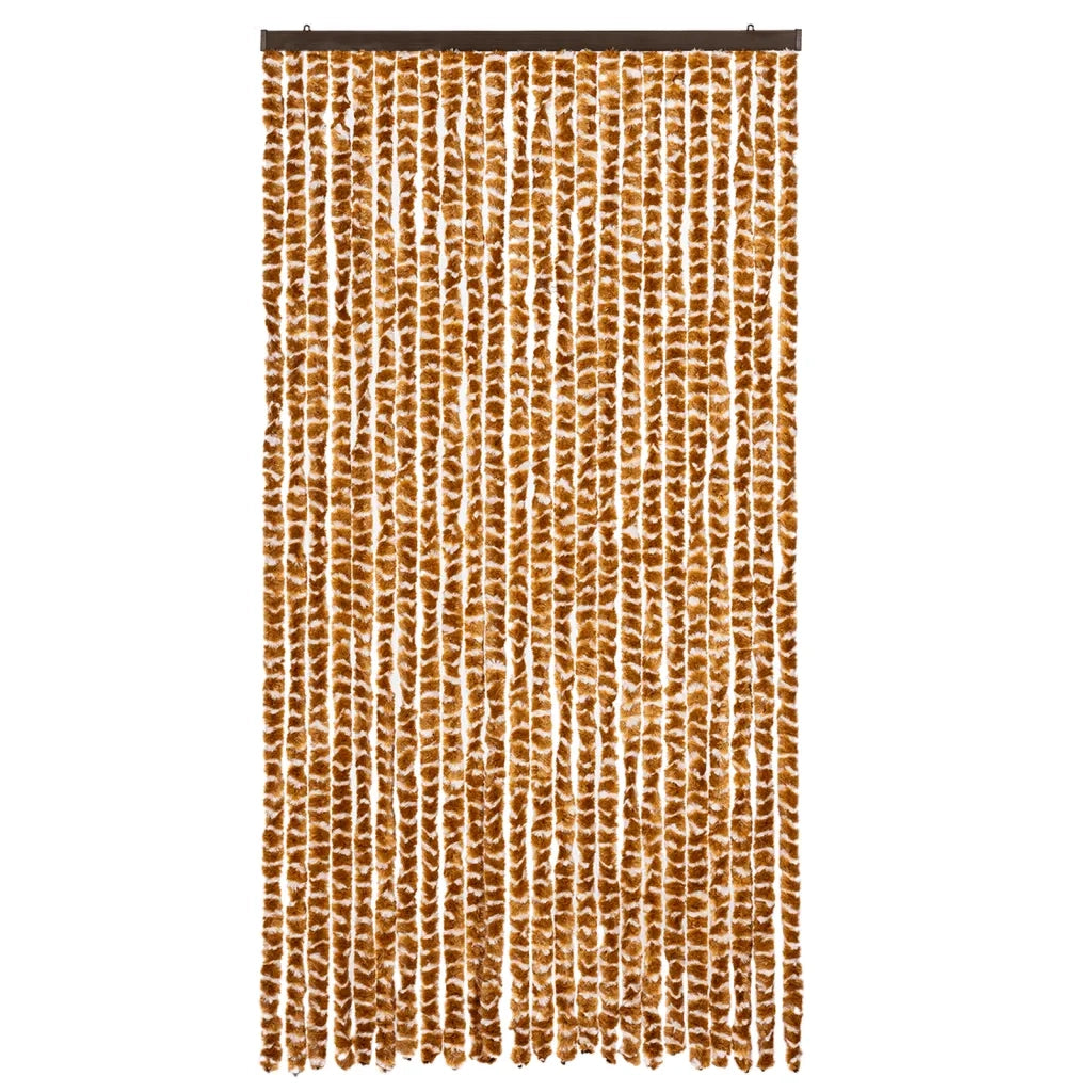 Zanzariera Ocra e Bianco 100x220 cm Ciniglia CFW1665766