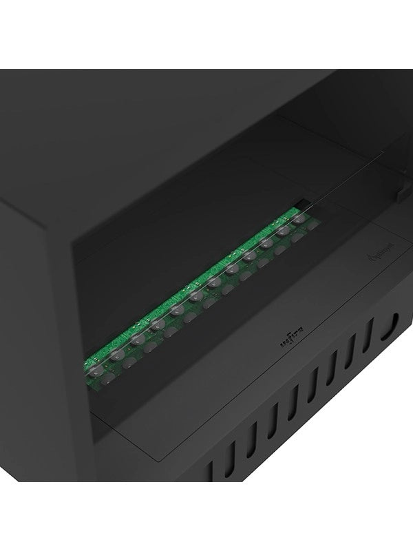 Camino a vapore acqueo a LED multicolore 80 cm INVAPO INSIDE con riempimento automatico