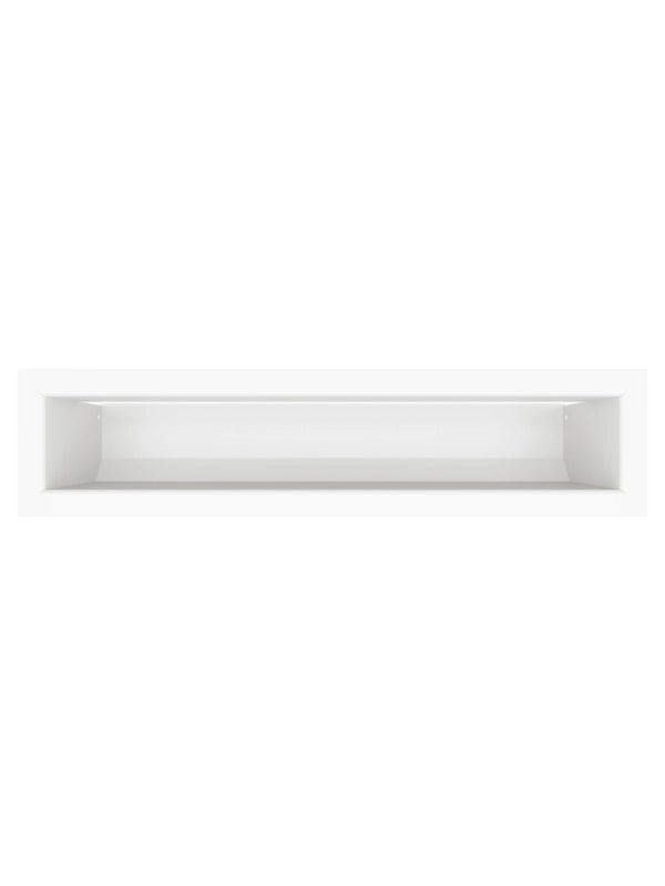 Griglia di ventilazione per camino Bianca - Loft 90x400