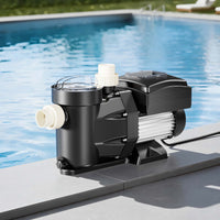 Pompa piscina per ricircolo con velocità regolabile 750W 21000l/h 17m Pompa di circolazione