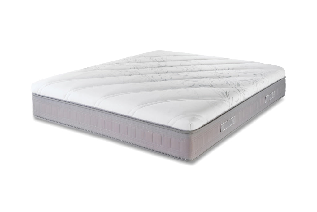 Materasso Matrimoniale 2000 Micromolle Mythos | Topper Estraibile con Tessuto Cooler Misura: 160x190 Matrimoniale standard