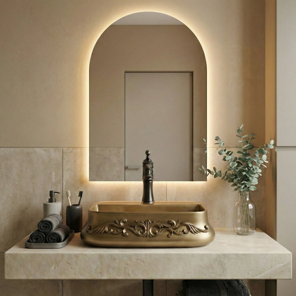 Lavabo Da Appoggio Rea Castel