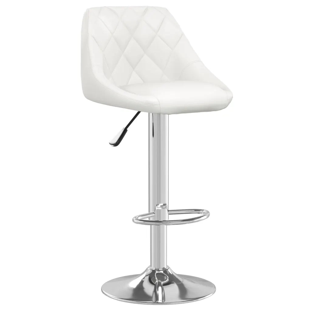 Sgabello da Bar Bianco in Similpelle cod mxl 70644
