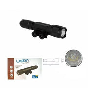 Trade Shop - Torcia Led Ricaricabile Cree T6 Regolabile Militare Con Mirino Per Fucile Dt2006 -