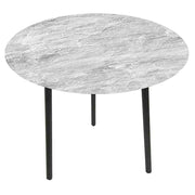 Tavolino Elise 40x40 Grigio Chiaro