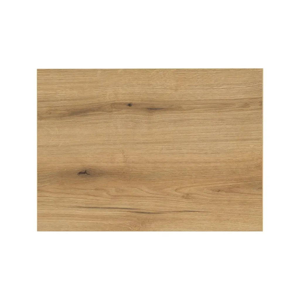 Piano lavabo VANO – Colore rovere – L70 × P40 × H2 cm – Da appoggiare