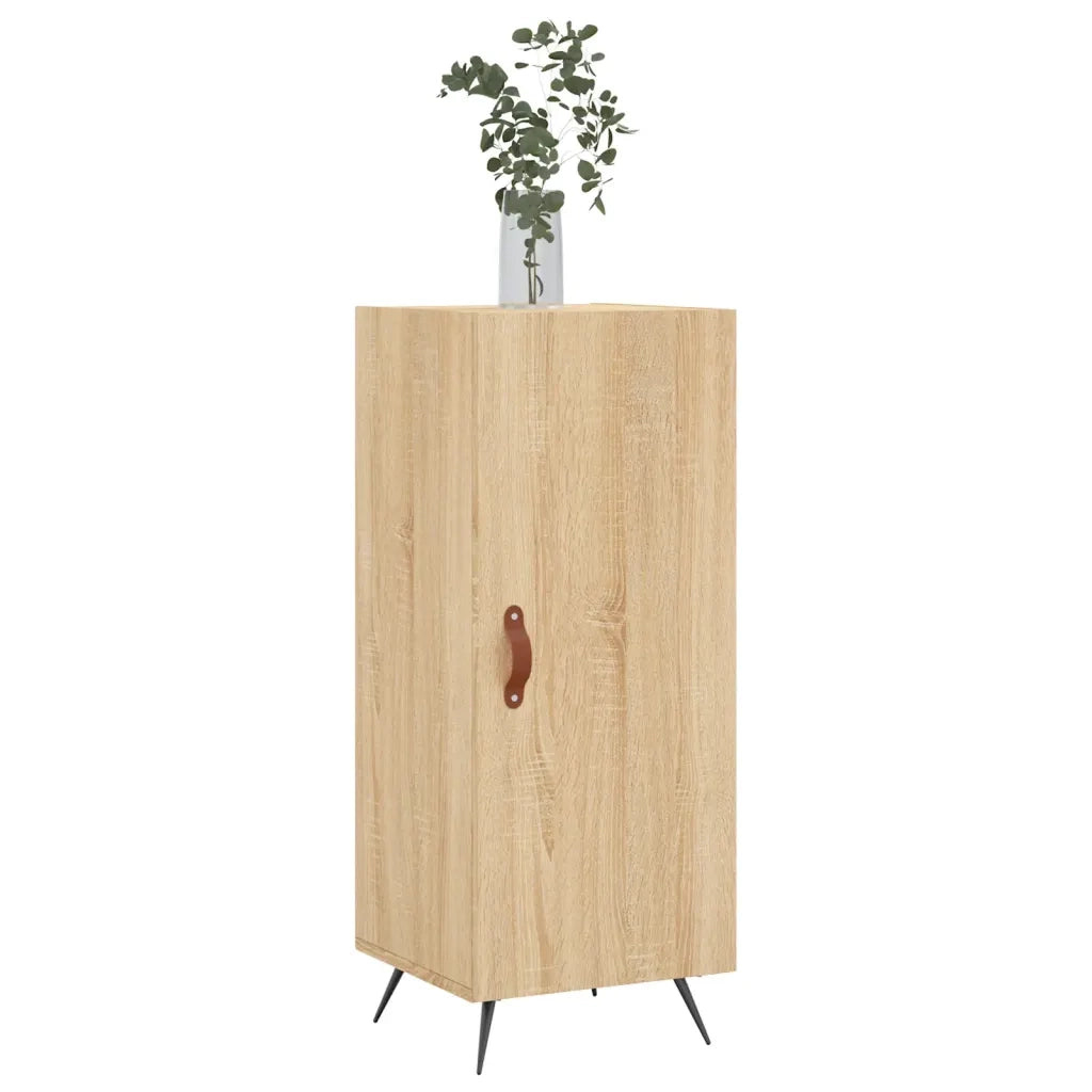 Credenza Rovere Sonoma 34,5x34x90 cm in Legno Multistratocod mxl 80364