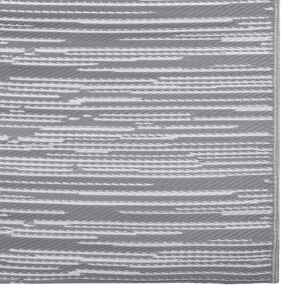 Tappeto da Esterni ARAKIL Grigio 160x230 cm in PP CFW4738957