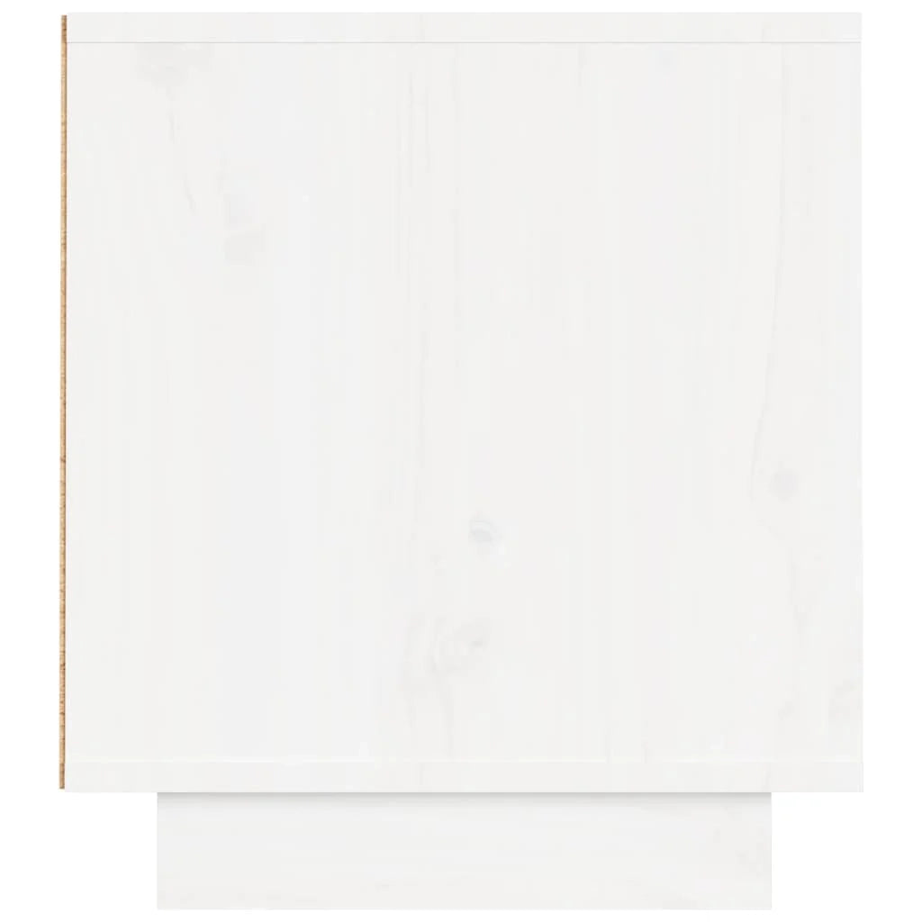 Mobile TV multimediale scaffale TV credenza mobile TV sala da pranzo soggiorno camera da letto 140 x 35 x 40 cm legno di pino massiccio bianco 02_0025925