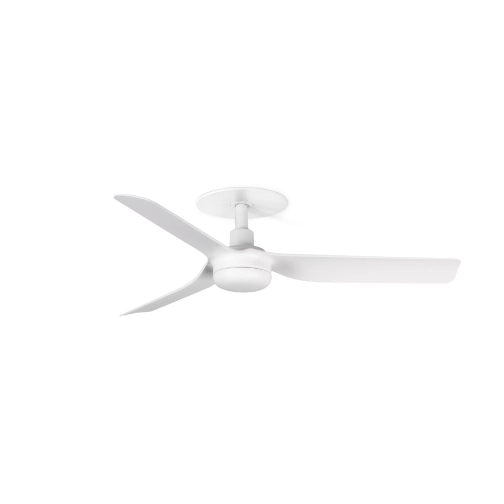 FARO Ventilatore da soffitto Punt mini recess Ø900 motore DC 6 velocita funzione inversa compatibile TUYA per soffitti inclinati bianco opaco materiale non specificato FARO-33820RWT
