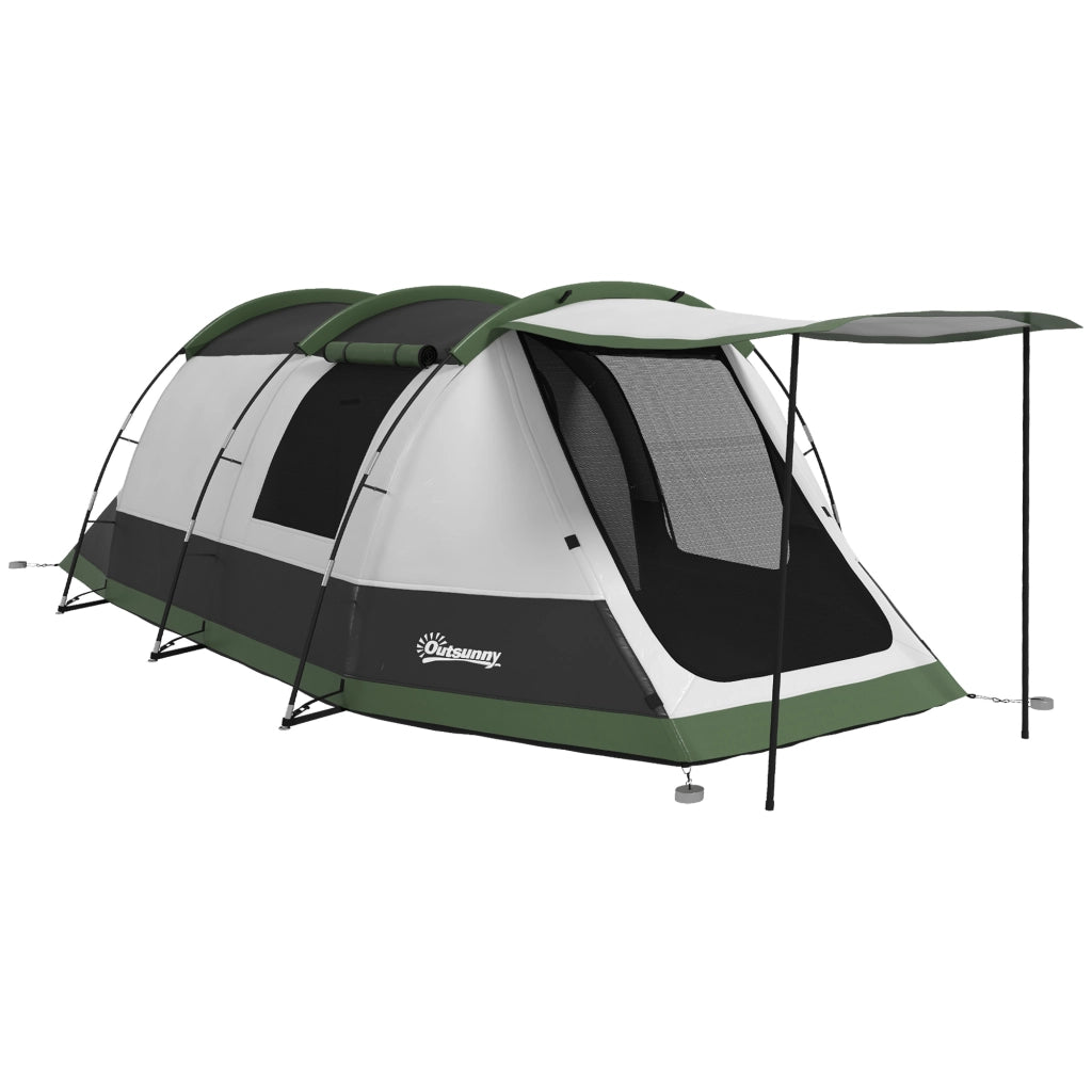 Tenda da campeggio tunnel ¨C zephmum ¨C 3-4 posti, impermeabile 3000 mm