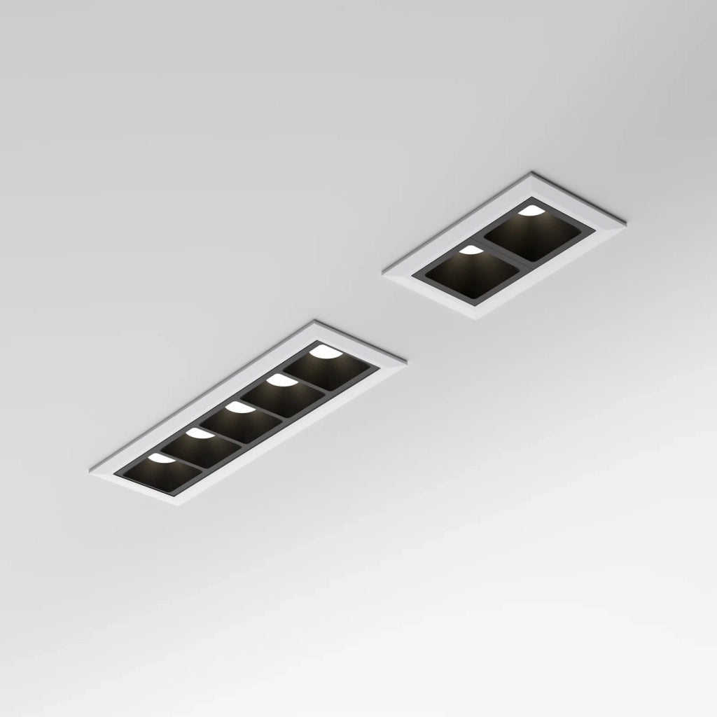 Faretto Ad Incasso Lika 1 Luce Led Integrato Nero 8W Ip20
