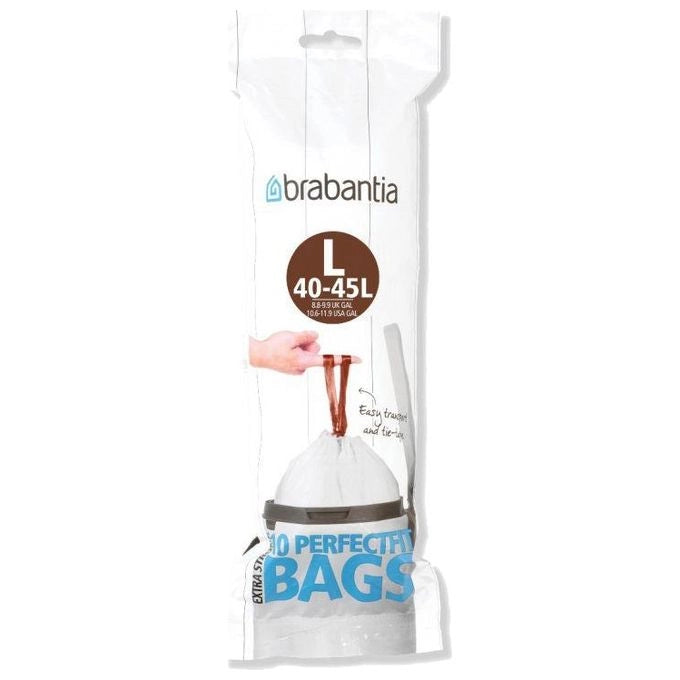 Brabantia L sacchetto per rifiuti 45 L 10 pz