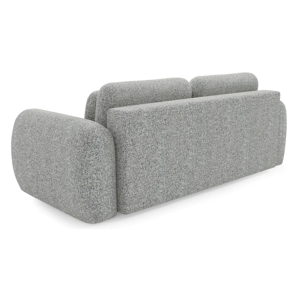Sessame, Divano Letto 3 Posti Contenitore, 266x121 cm Grigio