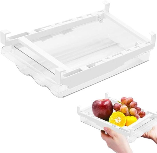 Organizzatore per frigorifero - risparmia spazio - 1 pezzo - materiale di alta qualità - 30 x 20 x 8,5 cm