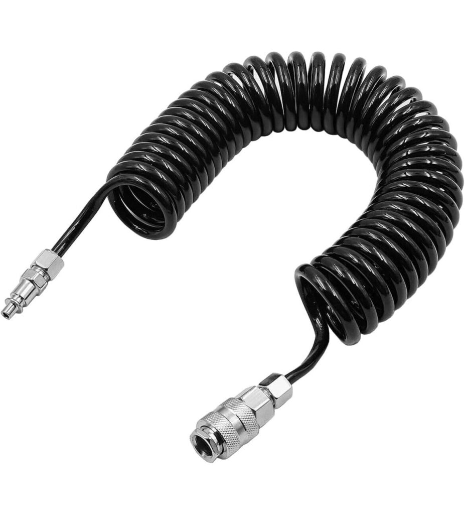 Kit Pulizia Pistola aria compressa Soffiaggio con Raccorderia e tubo flessibile per cabina camion