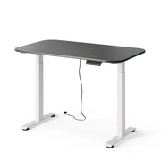 Vicco Scrivania Bianco/antracite 120 x 70 cm 2 motori