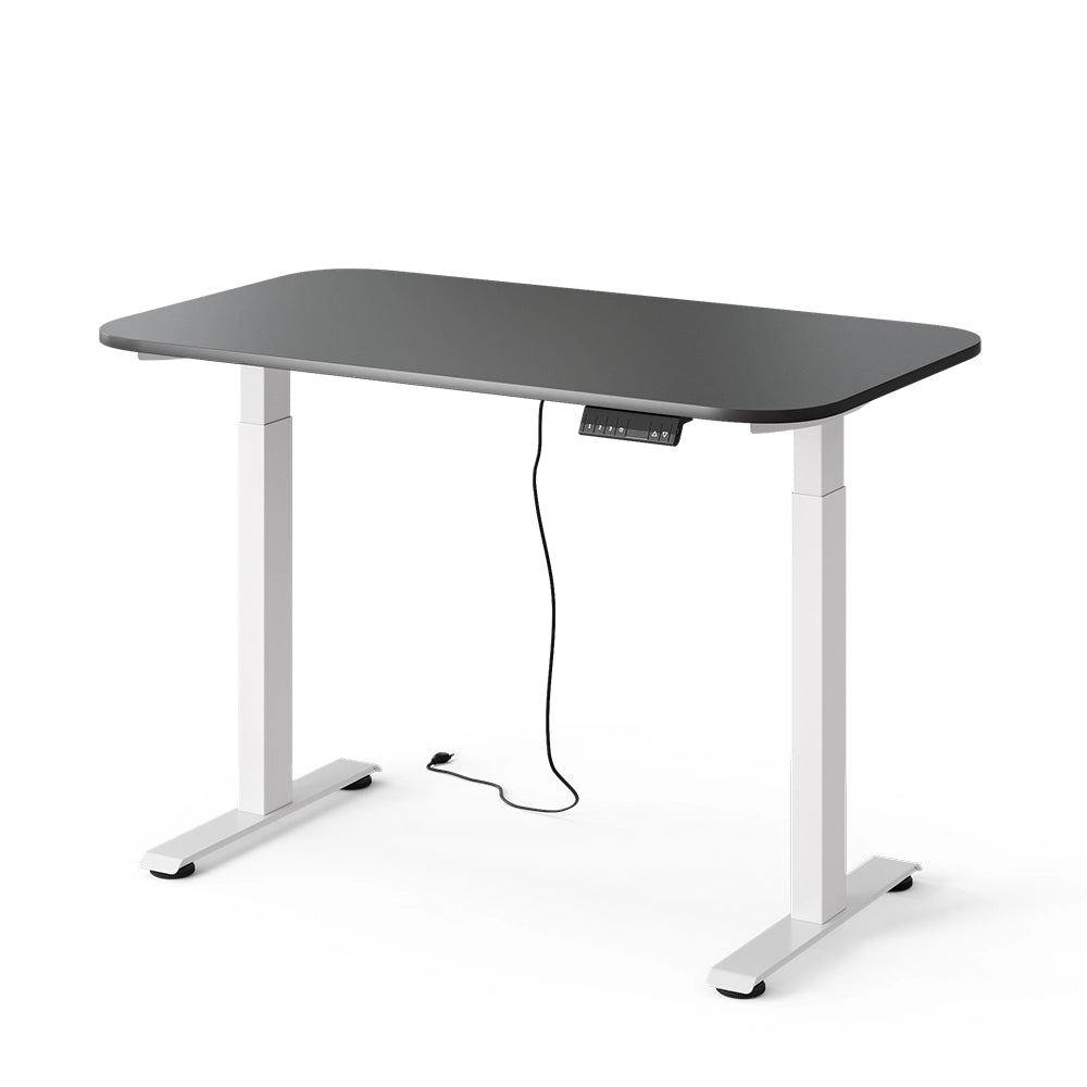 Vicco Scrivania Bianco/antracite 120 x 70 cm 2 motori