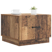 Tavolino da salotto | Tavolino da caff¨¨ | Tavolino da Soggiorno con cassetto Legno antico 49 x 50 x 37 cm