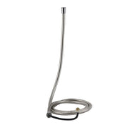 Trade Shop - Tubo Flessibile Doccia Acciaio Con Sistema Sicurezza Antiscoppio 1.8 Mt Bagno 69223 -